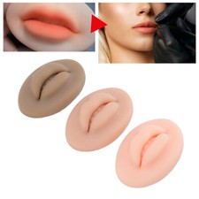 Tattoo Practice Lips, Silicone Microblading Practice Skin Makeup Lips Training