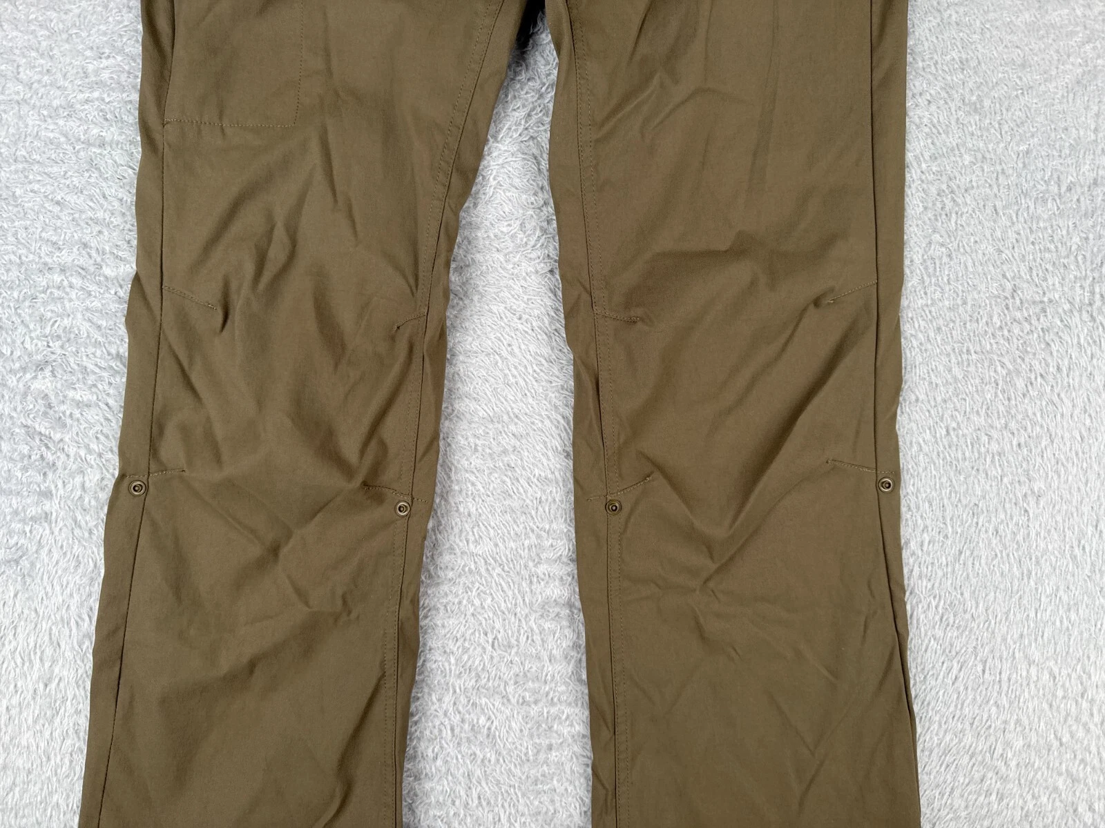 prana cargo nylon blend fishing hiking camping backpacking pants