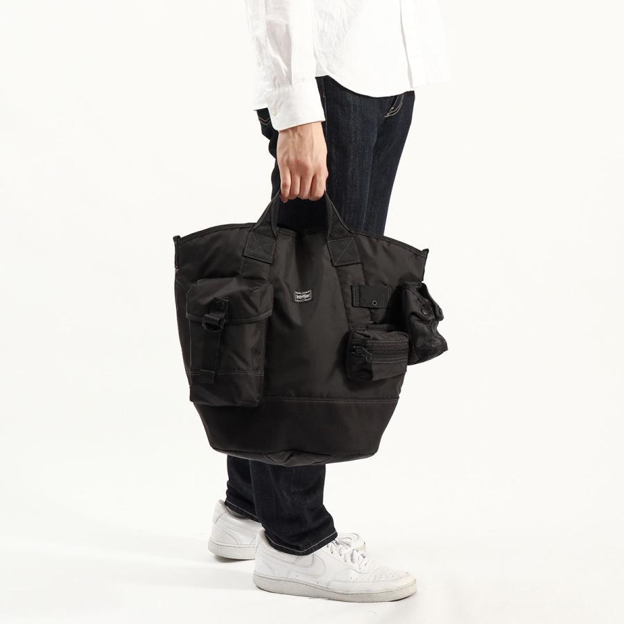 PORTER Yoshida 2WAY Bucket Tote with Pouch 502-05959 Black | eBay