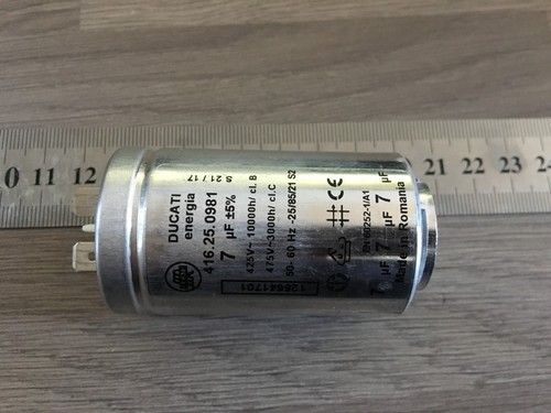 Zanussi Kondenstrockner ZDP7203PZ LAUFKONDENSATOR 7uF - Original Ersatzteile