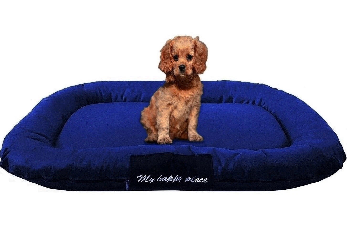 XL Extra Large Durable Bolster Pet Bed w/ Strong Waterproof Oxford Cover 48"X30"