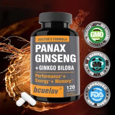 Panax Ginseng + Ginkgo Biloba Most Effective Supports Stamina and Memory