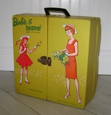 Vintage Barbie Skipper Carrying Case Trunk Mattel 1964