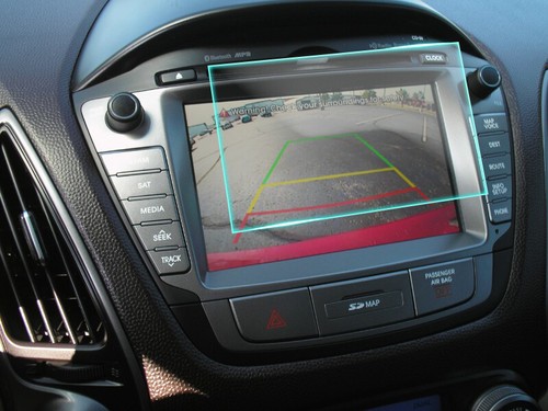 Crystal Clear Screen Protector for 2015 Hyundai Tucson Vehicle Navigation  - Picture 1 of 12