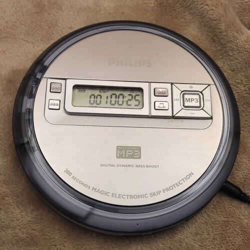 Philips Portable CD MP3 Player Discman EXP2550 Dynamic Bass Boost Skip Protect