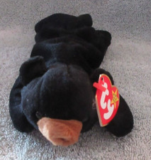 Ty Beanie Baby Blackie the Bear DOB July 15, 1994 MWMT Free Shipping