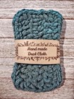crochet handmade reusable dust cloth eco friendly chemical free pine forest