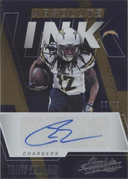 2017 Panini Absolute Travis Benjamin #AI-TBM - 1 of 2
