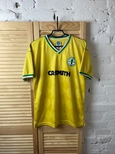 CELTIC RETRO REPLICAS JERSEY FOOTBALL SOCCER SHIRT 1988 SCORE DRAW MENS sz M