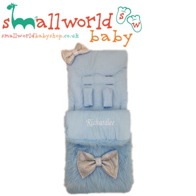 personalised cosy toes for pram