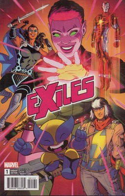 Exiles - Vol. 3 (2018) Nr. 1 - Variant Cover