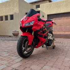 Fit for Honda CBR600RR 2005-2006 Injection Fairing Red Black Plastic ABS s004v