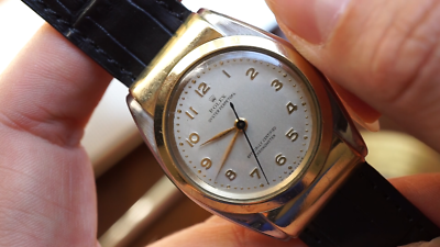 Rolex Oyster Perpetual Ref. 3065 Hooded Bubbleback Gold & Steel