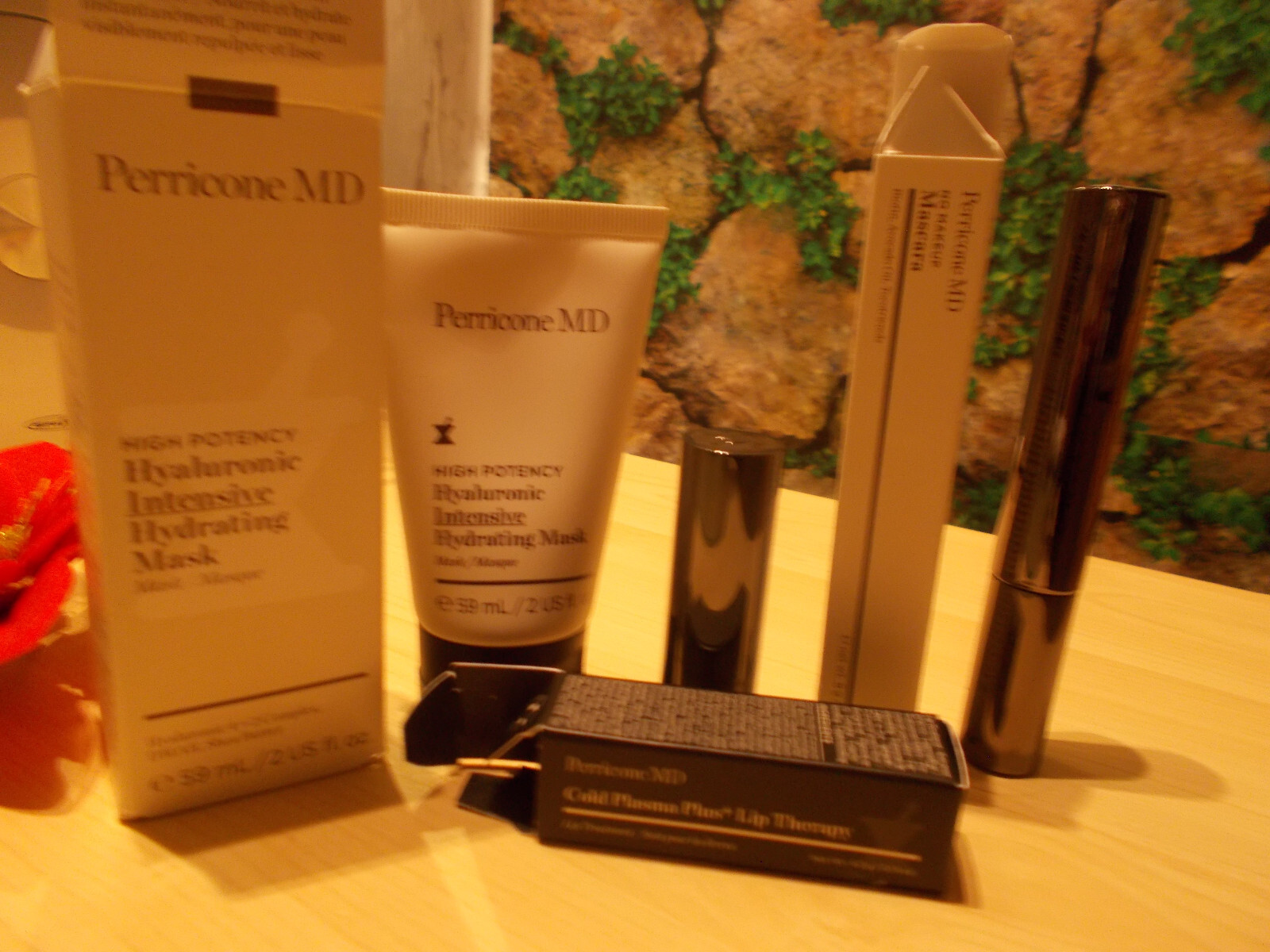 Perricone MD Hyaluronic Mask+Cold Plasma Lip Therapie+ Mascara neu