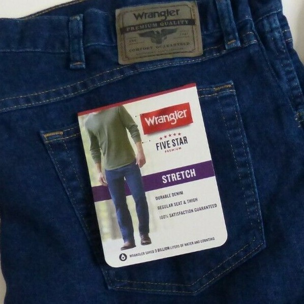 Wrangler Regular Fit Straight Leg Mens 