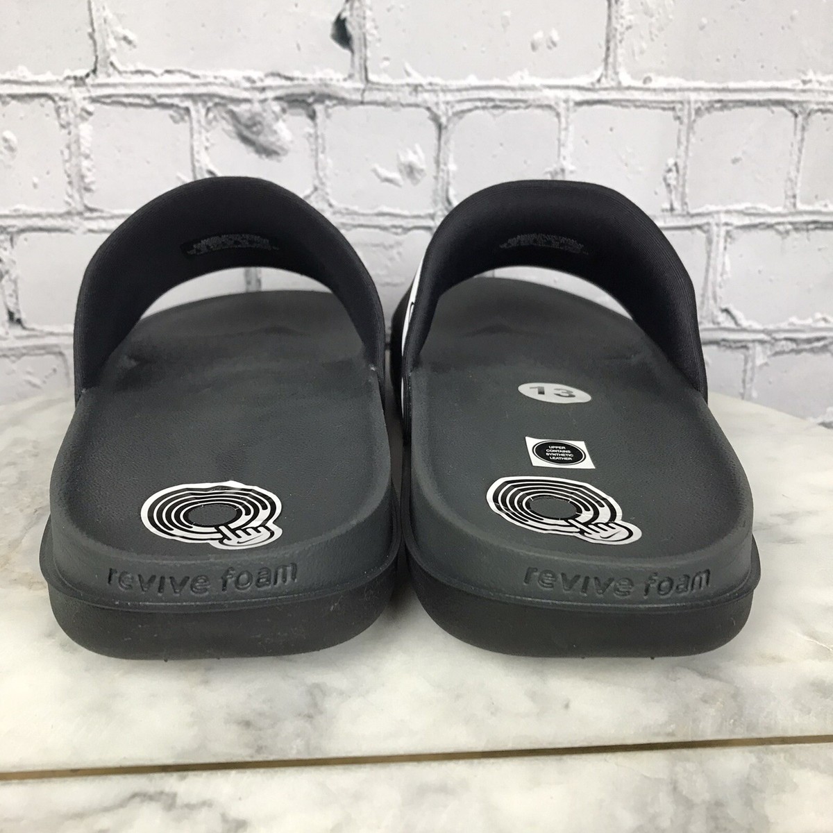 Nike Offcourt MLB Chicago White Sox Men’s Black Slide Size 13 DH7000-001 NEW Nike Chicago WhiteSox Slides Men main image 2