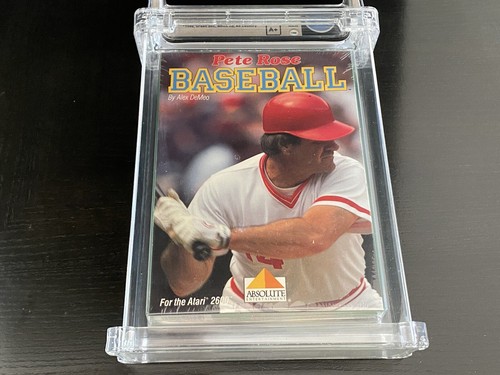 Sealed WATA 9.4 Pete Rose Baseball 1988 Atari 2600 7800 Graded Video Game Reds - Picture 2 of 12