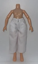 Rainbow High Water Color & Create Fashion Doll Outfit White Culottes Long Pants
