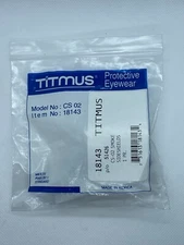 Titmus Side Shields CS-02 Item 18143 Smoke One Pair for SW02 Safety Glasses