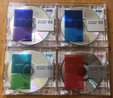 4 Axia Happy Colors Audio Minidisc 
