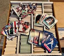 MASSIVE estate lot 4 mixed sports  3000+ cards per lot!  1980s-2000s unsearched!