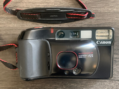 Canon Autoboy 3 QD Sure Shot Supreme Point & Shoot 35mm Film