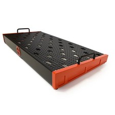Temple Audio DUO 24 Pedalboard, 24" x 12.5", Temple Red