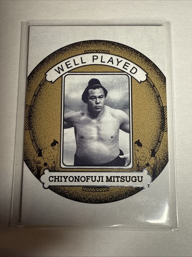 Futera Vintage Multi Sport Sumo Chiyonofuji Mitsugu WP26 /29