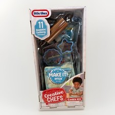 Little Tikes Creative Chefs COOKIE Kit 11 Realistic Cooking Accessories..