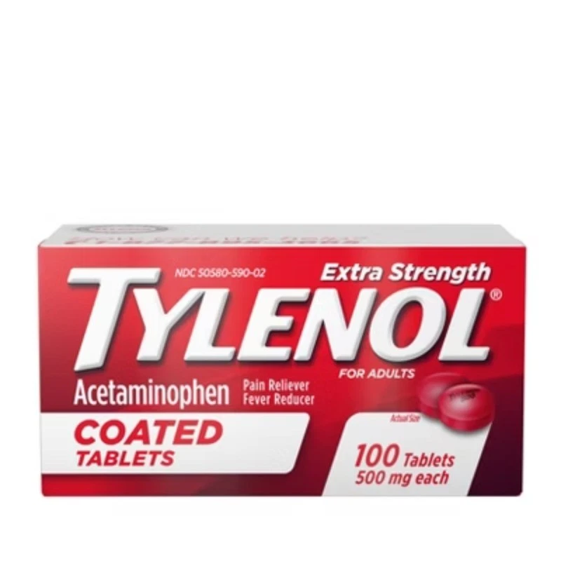Tylenol Extra Strength Coated Tablets - Acetaminophen - 100ct - Image 2 of 4