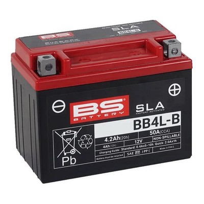 BS BATTERY SLA aktivierte wartungsfreie AGM-Batterien BB4L-B