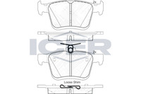 Bremsbelagsatz Hinten Ate-System FüR Audi A3 8V Cabrio Limo Sportback Ab 12->