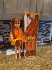 Vintage Ideal Beautiful Crissy Doll 18" Doll 1968 In Box Orange Dress Red Hair