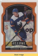 2020-21 Upper Deck Allure Orange Slice Mathew Barzal #39 READ 05a2