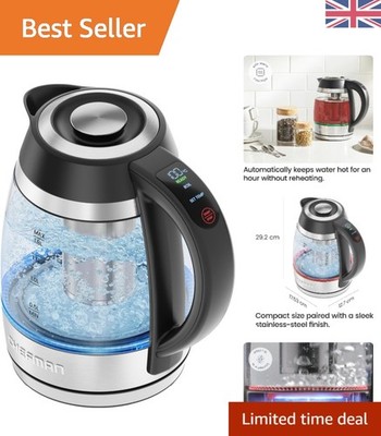 High-Speed Wasserkocher 1,8 l - Glas mit dreifarbigen LED-Kontrollleuchten