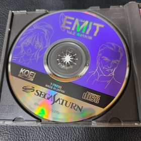 24 SS Software Sega Saturn EMIT Vol.2 Life Risking Journey Japanese version 22a