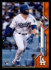 2020 Topps Orange 99 Made #292 Gavin Lux RC - Los Angeles Dodgers