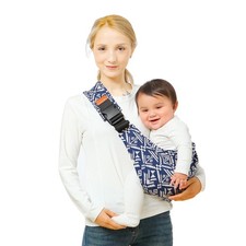 Baby Sling Carrier Blue Sailboat Toddler Adjustable Hip Seat Non-Slip 10-30lbs