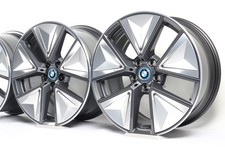 4x Neu Original BMW i4 G26 Alufelgen 19 Zoll 855 Aerodynamik 6896776 43317