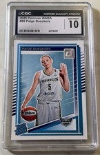 2025 Panini Donruss WNBA Paige Bueckers #86 Wings Rated Rookie graded CGC 10 💎