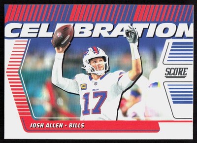 2025 Score Josh Allen Celebration Bills | eBay