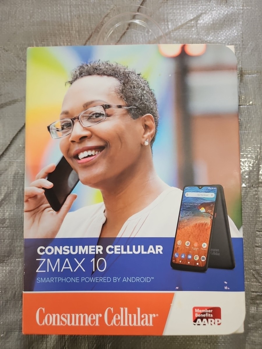 Consumer Cellular ZMAX 10 4G LTE 32GB Z6250CC