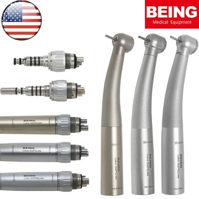 US BEING Dental High Speed Handpiece Fiber Optic LED For KaVo Multiflex Coupling