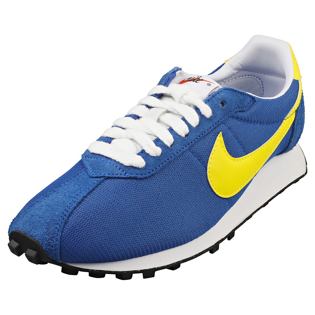 nike yellow and blue trainers