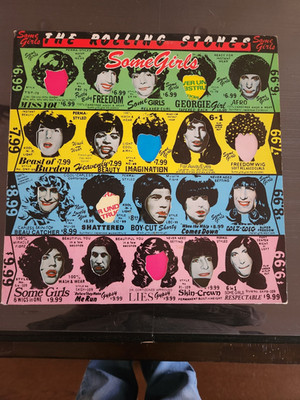 Rare Vintage The Rolling Stones Some Girls Banned Cover COC 39108
