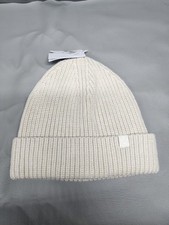 Lululemon Athletica White Close-Fit Wool-Blend Ribbed Knit Beanie