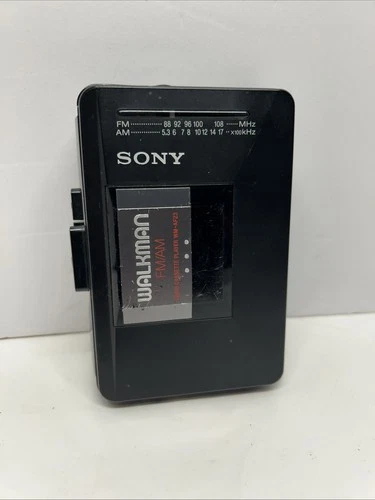 Sony Walkman WM-AF23 AM/FM Cassette Player *New Belts* * Works* *Cleaned*