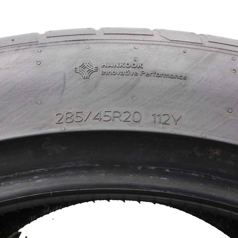 285 45 20 1X HANKOOK 285/45 R20 112Y XL EVO3 K127E NE0 Pneus D'Été 2021 COMPLET - Photo 2/4