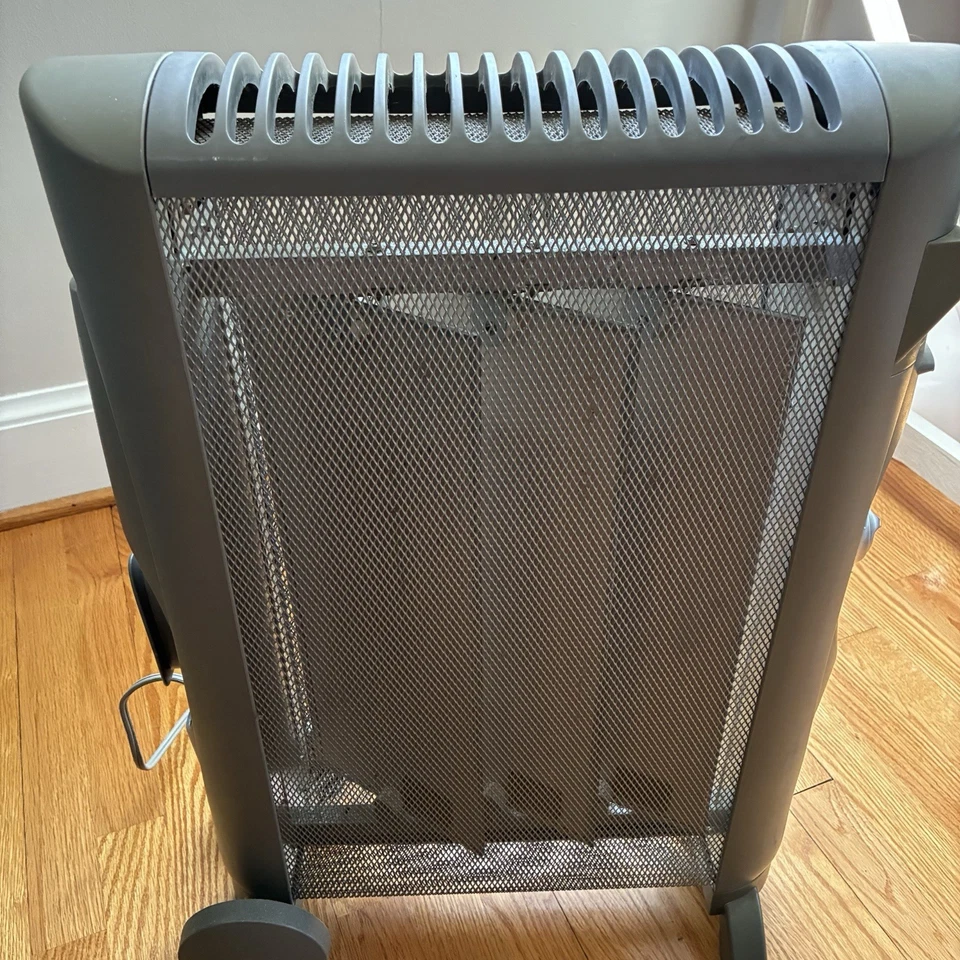 Consola Bionaire Silenciosa Microtérmica Calentador Gris Ruedas BH3950 **Probado y Funciona** Foto 4 de 4