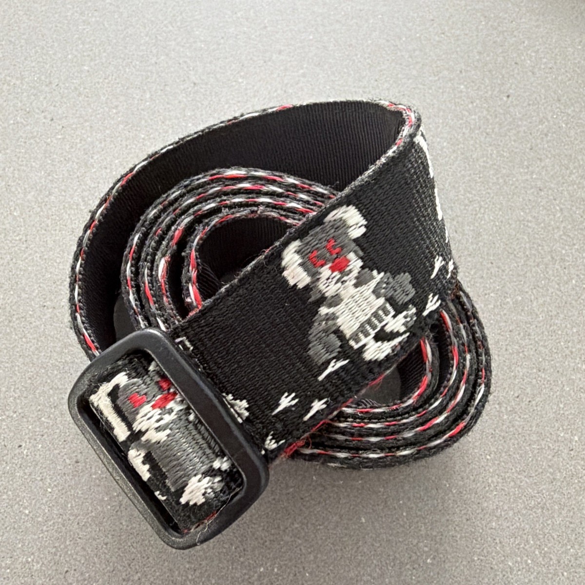 希少 初期 90s UNDERCOVER LEATHER BELT Vintage Undercover X Skoloct NGAP Woven Climbing Belt Japan Circa